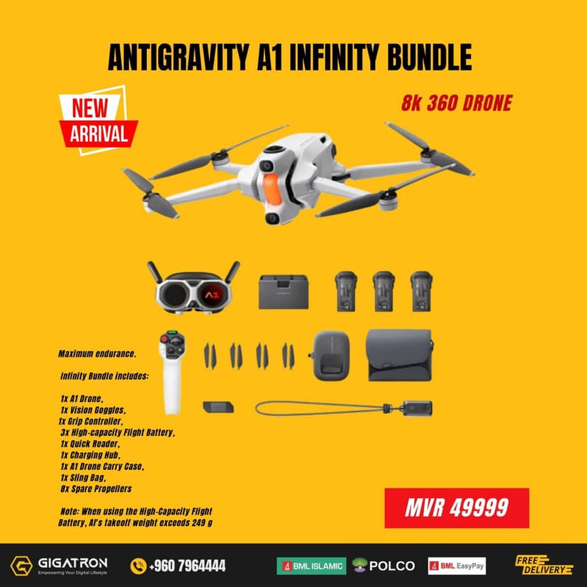 ANTIGRAVITY A1 – 8K 360° DRONE SERIES