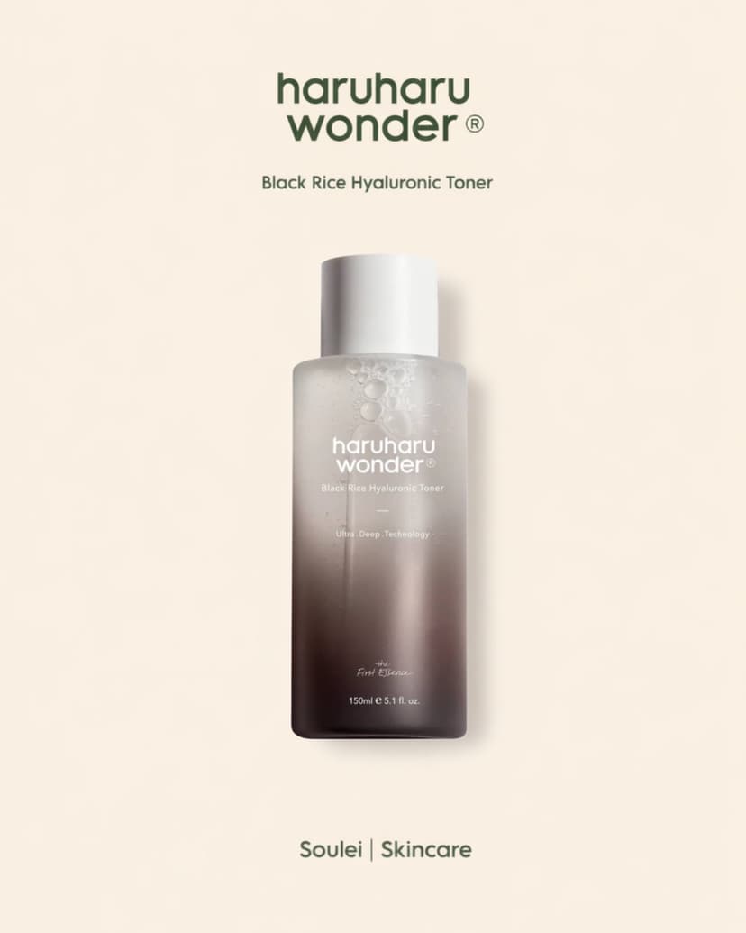 Haruharu Wonder Black Rice Hyaluronic Toner