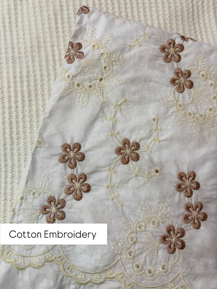 Cotton Embroidery