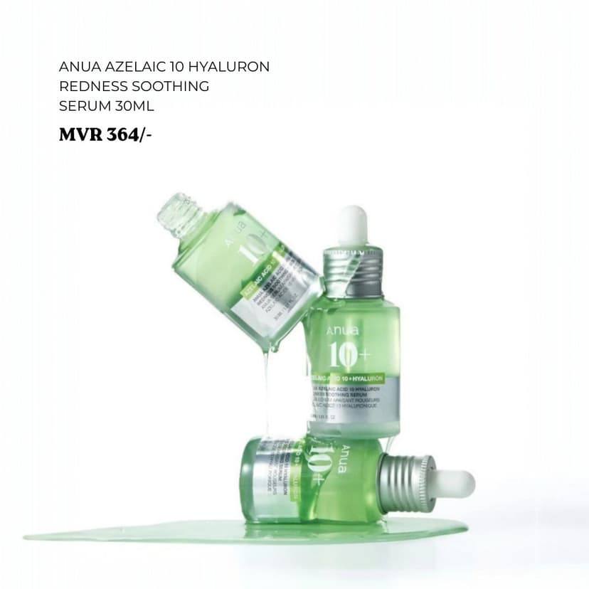 Anua Azelaic 10 Hyaluron Redness Soothing Serum 30ml