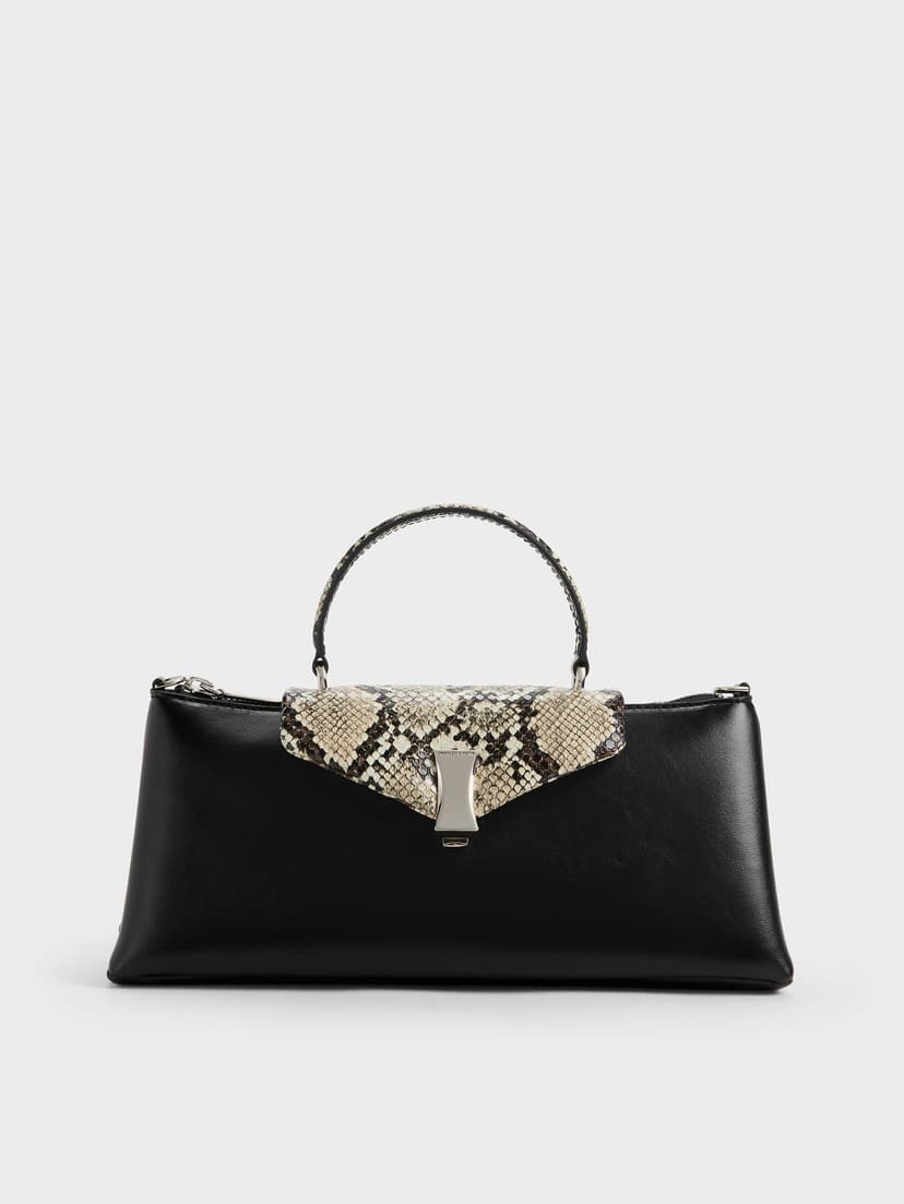 Lilibet Elongated Top Handle Bag