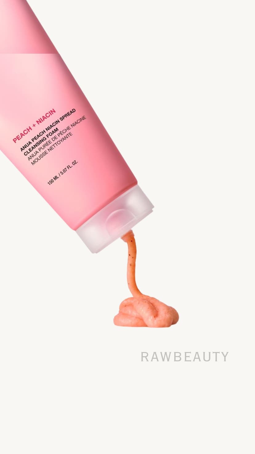 Anua Peach Niacin Brightening Cleansing Foam