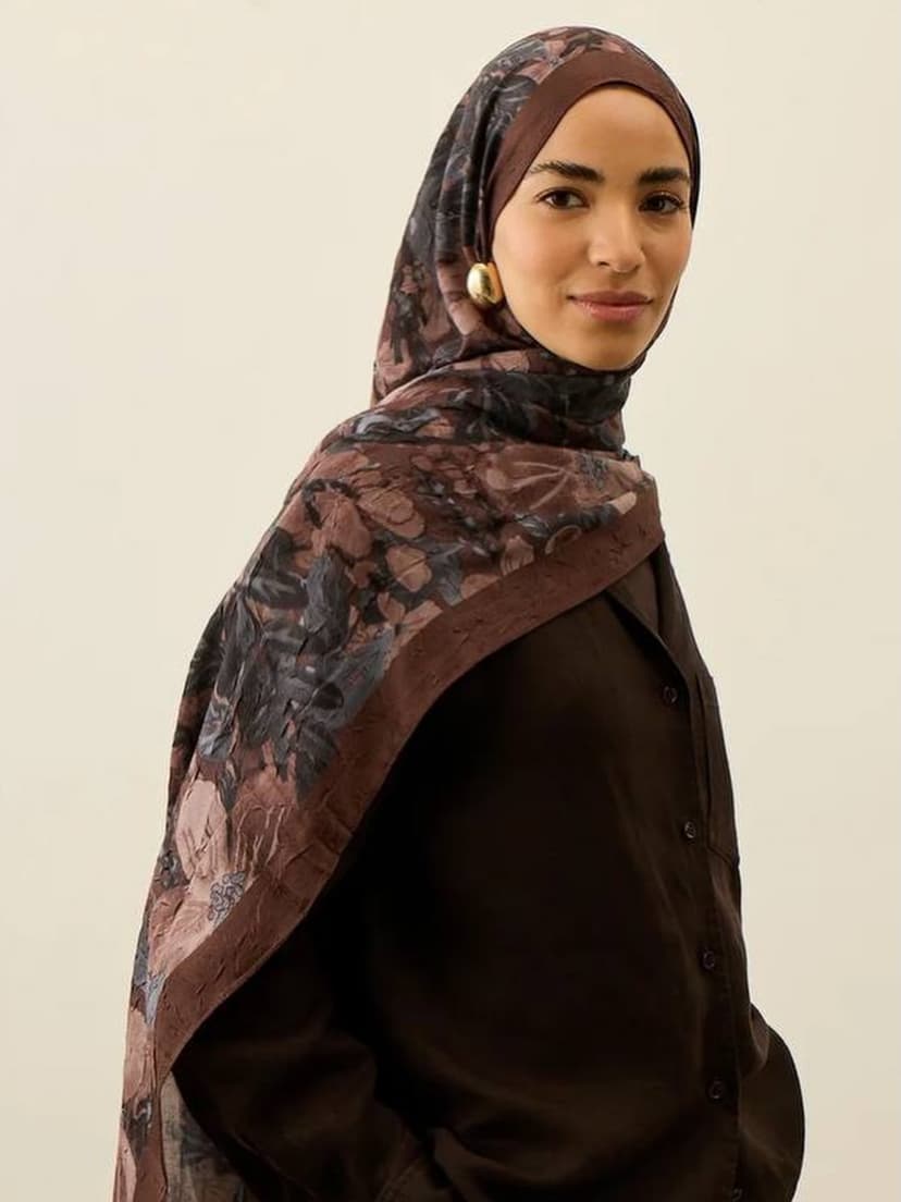 Turkey bamboo crush shawl