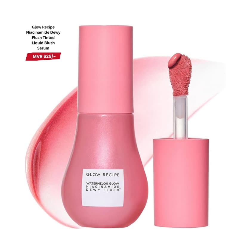Glow Recipe Niacinamide Dewy Flush Tinted Liquid Blush Serum Shade Watermelon