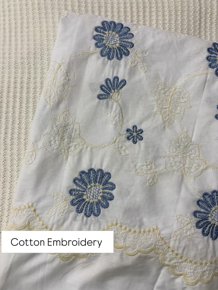 Cotton Embroidery