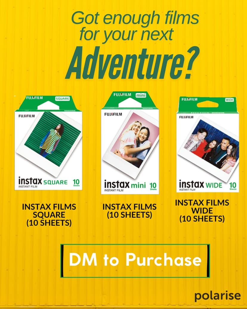 FUJIFILM Instax Square film sheets