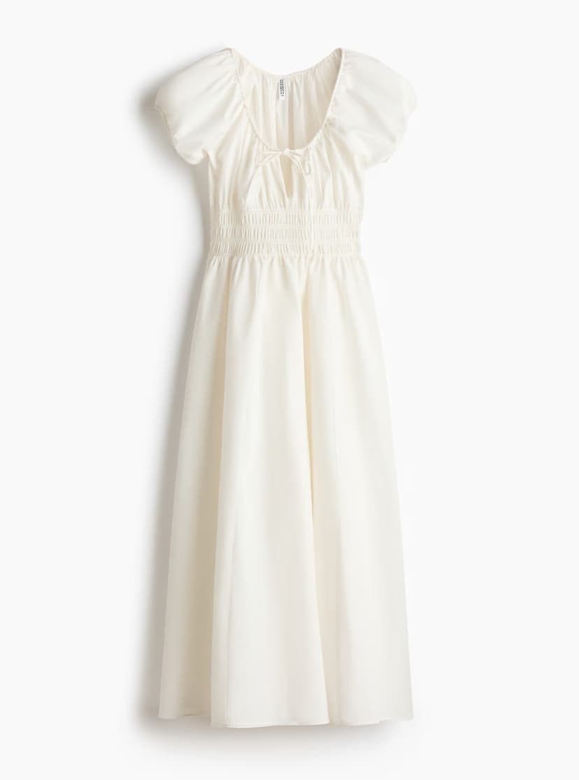 Smocked-waist dress | H&M Women