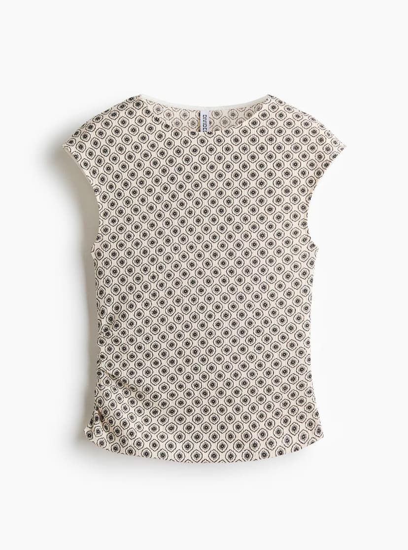 Textured Jersey Top | H&M Women
