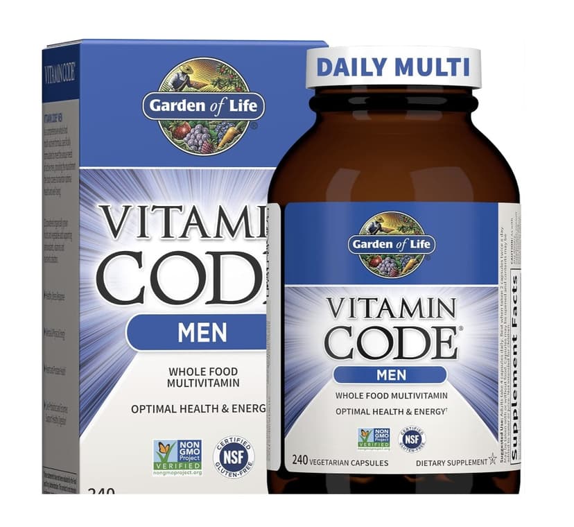 Garden of Life, Vitamin Men 120 Tablets