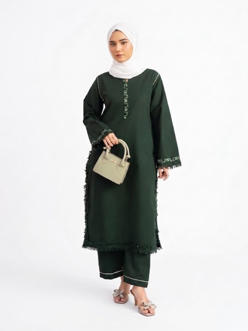 Linen Kurta Set (2 piece)