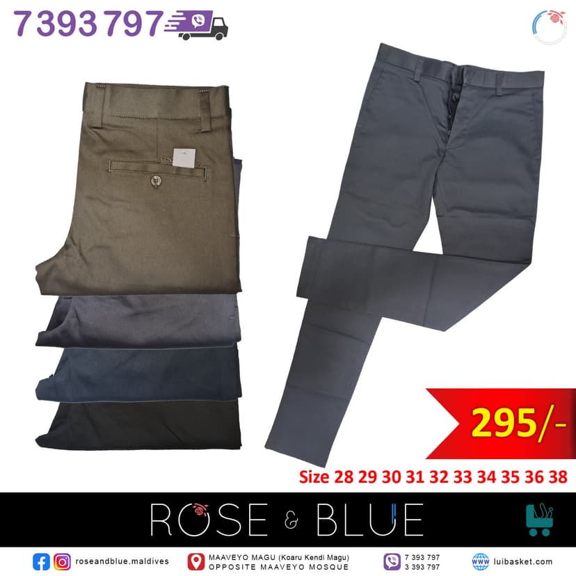 Men's casual and office pants