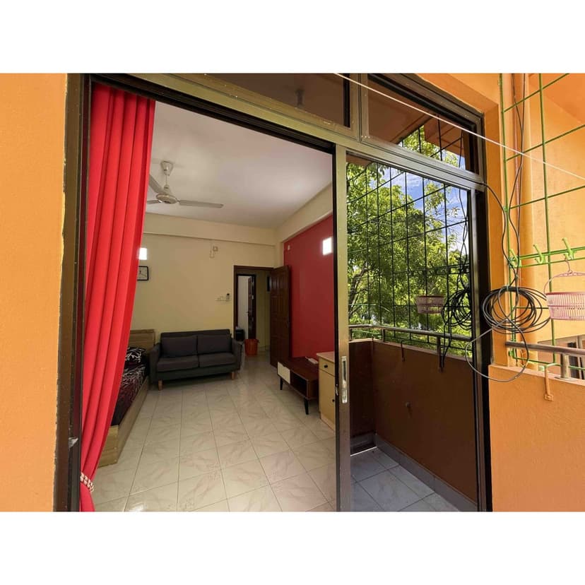 A spacious fully furnished 1 Bedroom Apartment with balcony