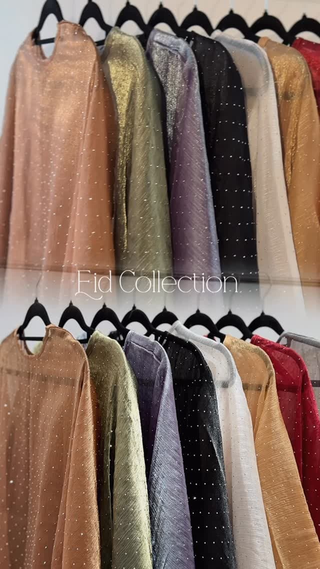 3 piece Abaya set