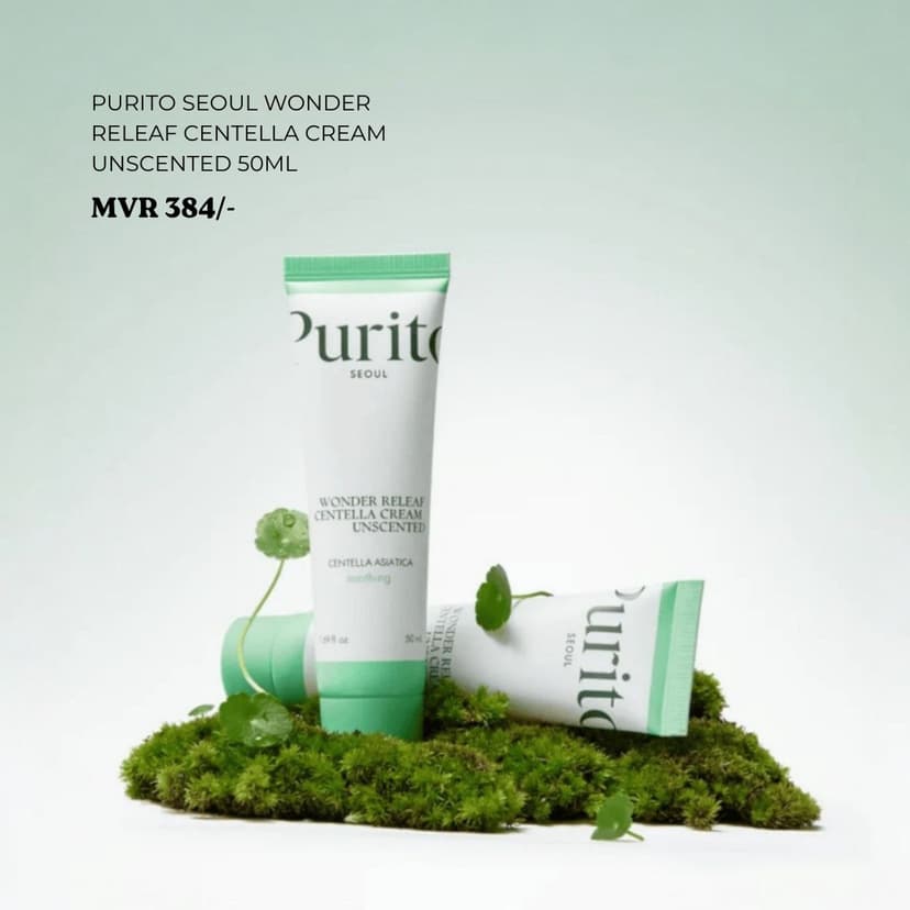 PURITO Seoul Wonder Releaf Centella Cream Unscented 50ml