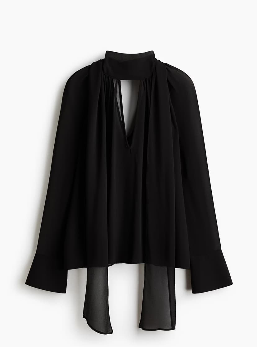 Scarf Collar Blouse | H&M Women