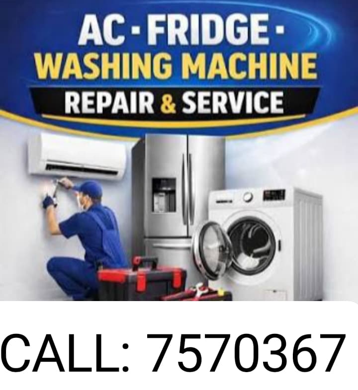 Fridge/Washing machine & A/C Repair Service & Maintaining