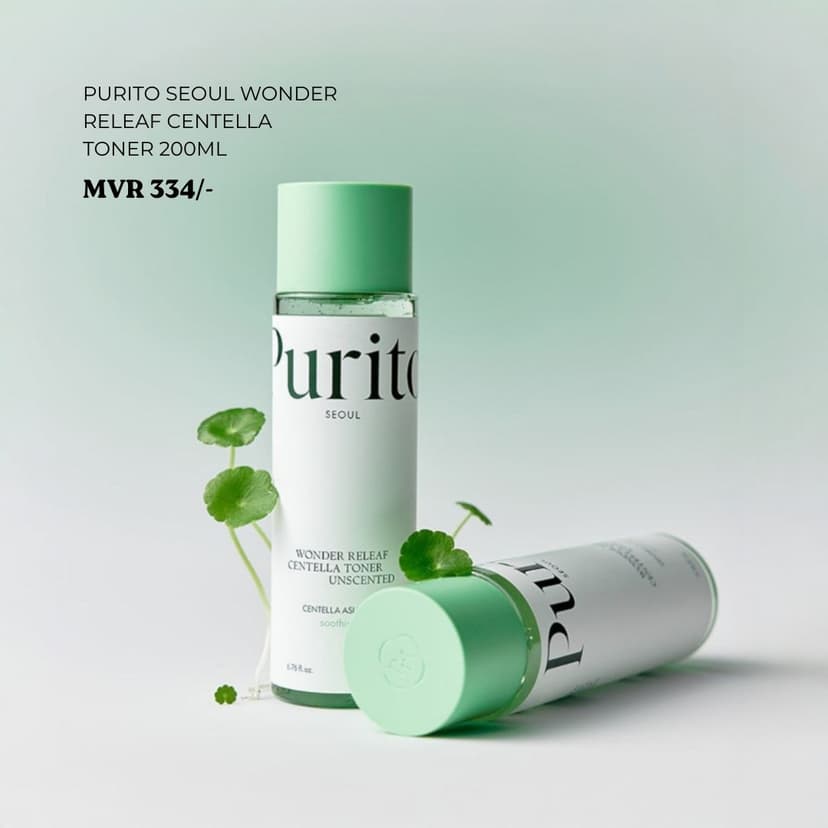 PURITO Seoul Wonder Releaf Centella Toner 200ml