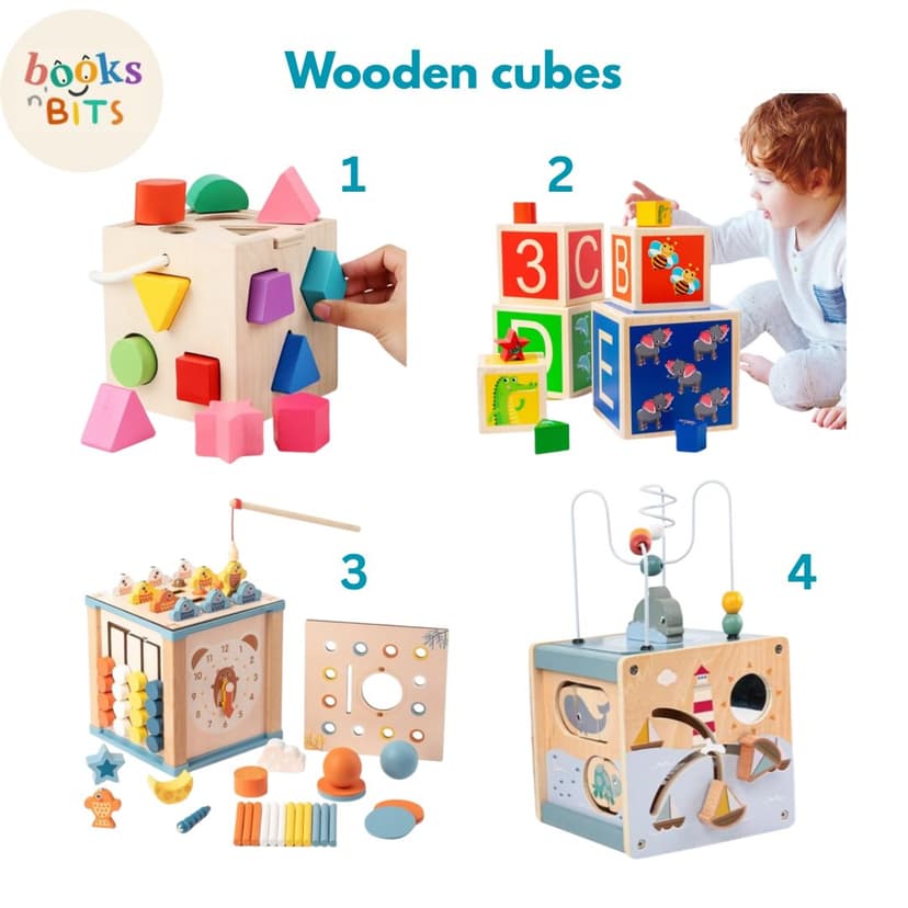 5 in 1 activity cube