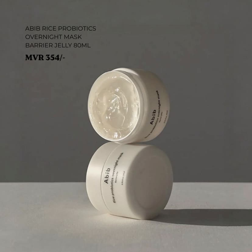 Abib Rice Probiotics Overnight Mask Barrier Jelly 80ml