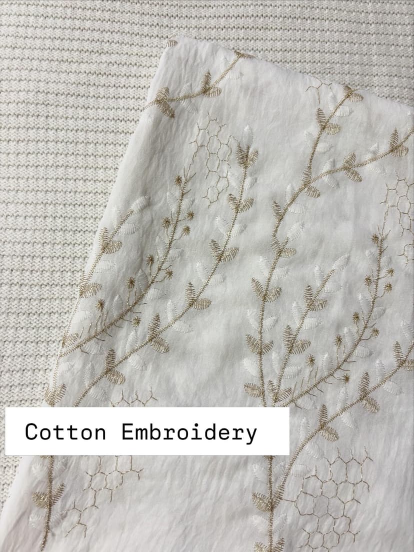 Cotton Embroidery