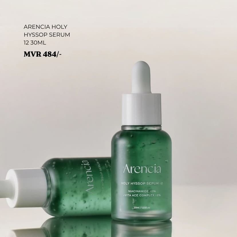 Arencia Holy Hyssop Serum 12 30ml