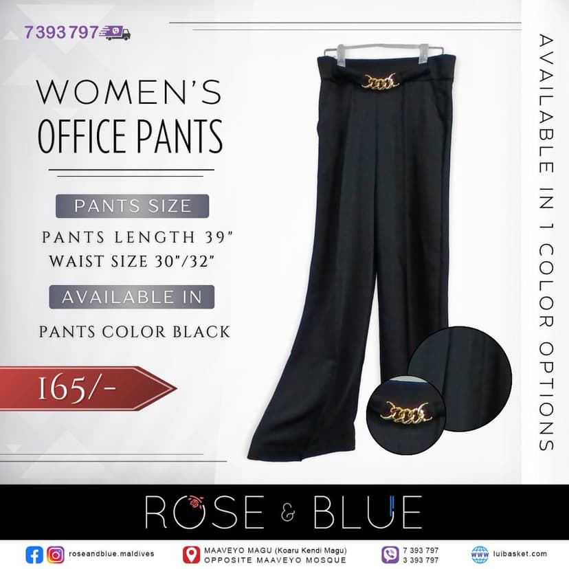 WOMEN'S WIDE LEG PANTS