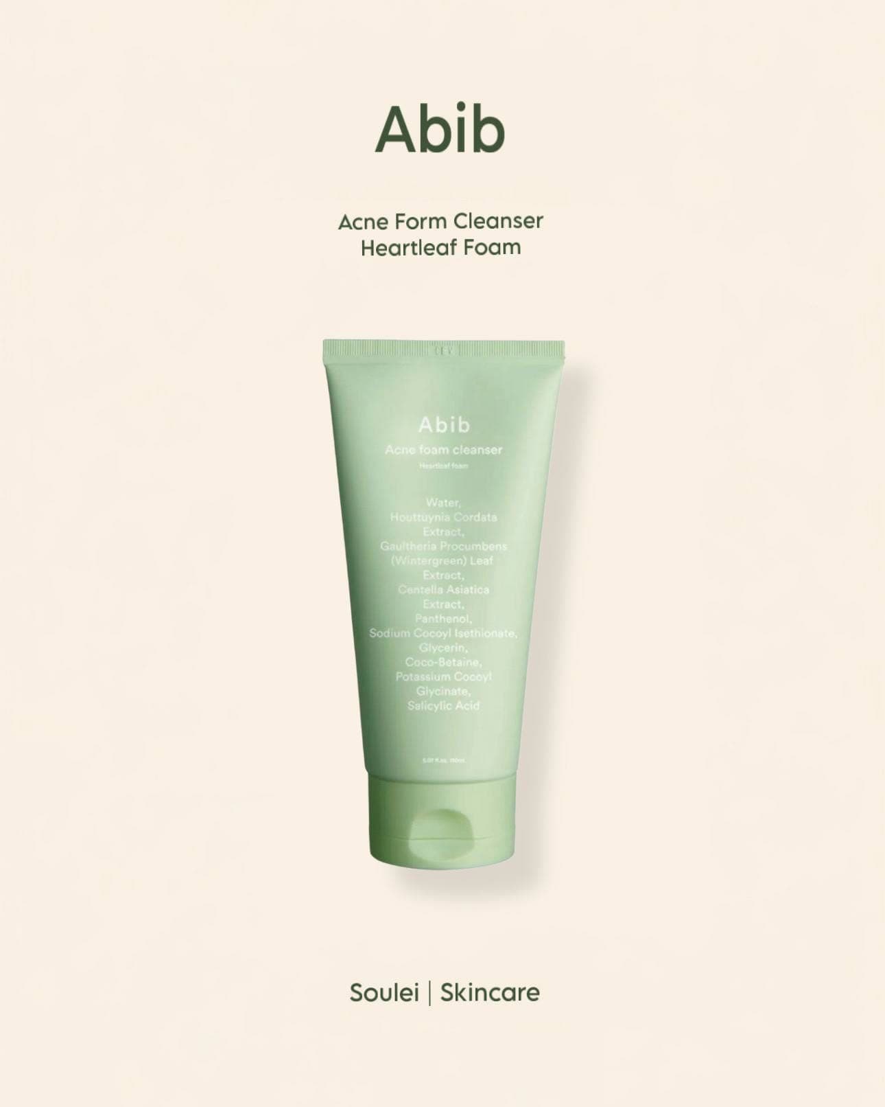 Abib Acne Foam Cleanser Heartleaf Foam — image 1