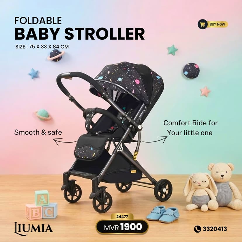 Foldable Baby Stroller (24477)