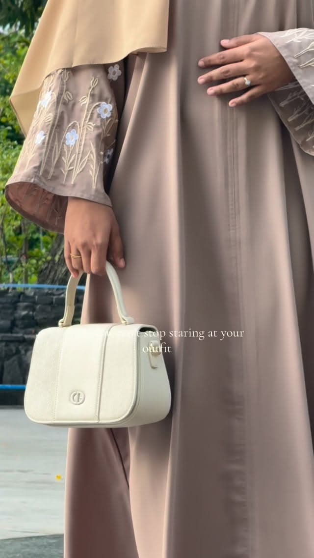 Abaya with Matching Hijab