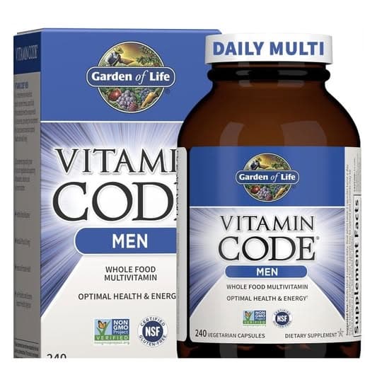 Garden of Life, Vitamin Code Men 120 Tablets