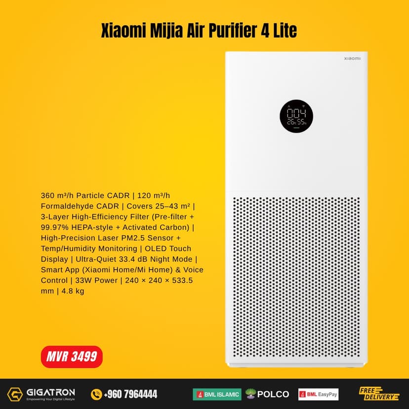 Xiaomi Mijia Air Purifier 4 Lite