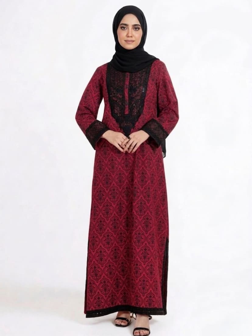 Lawn Embroidered Kurta Set (2 piece)