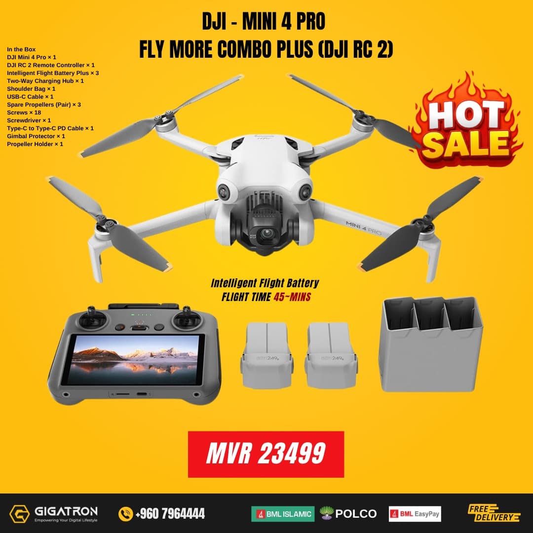 DJI Mini 4 Pro Fly More Combo Plus (DJI RC 2) — image 1