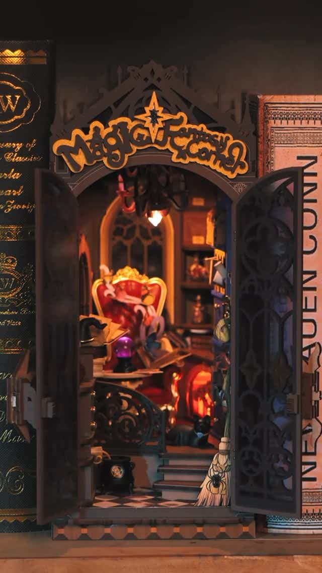 Rolife - Magic Fantasy Corner Book nook