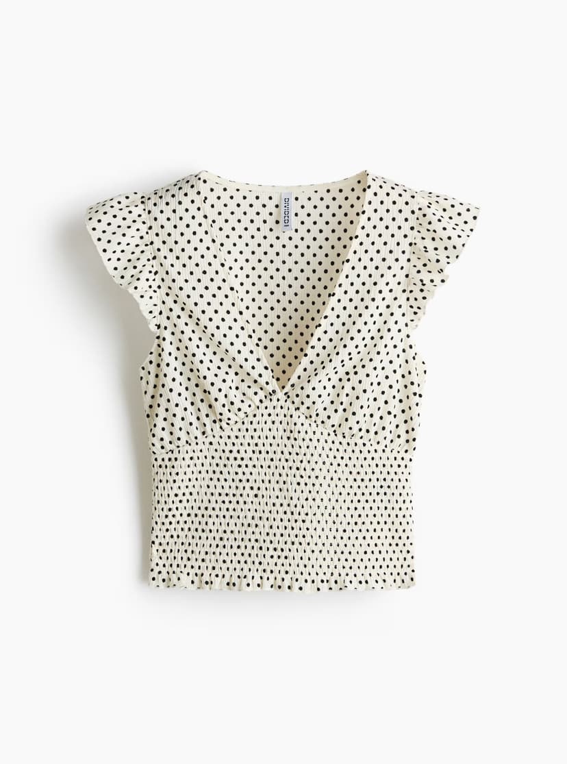 Textured Jersey Top | H&M Women