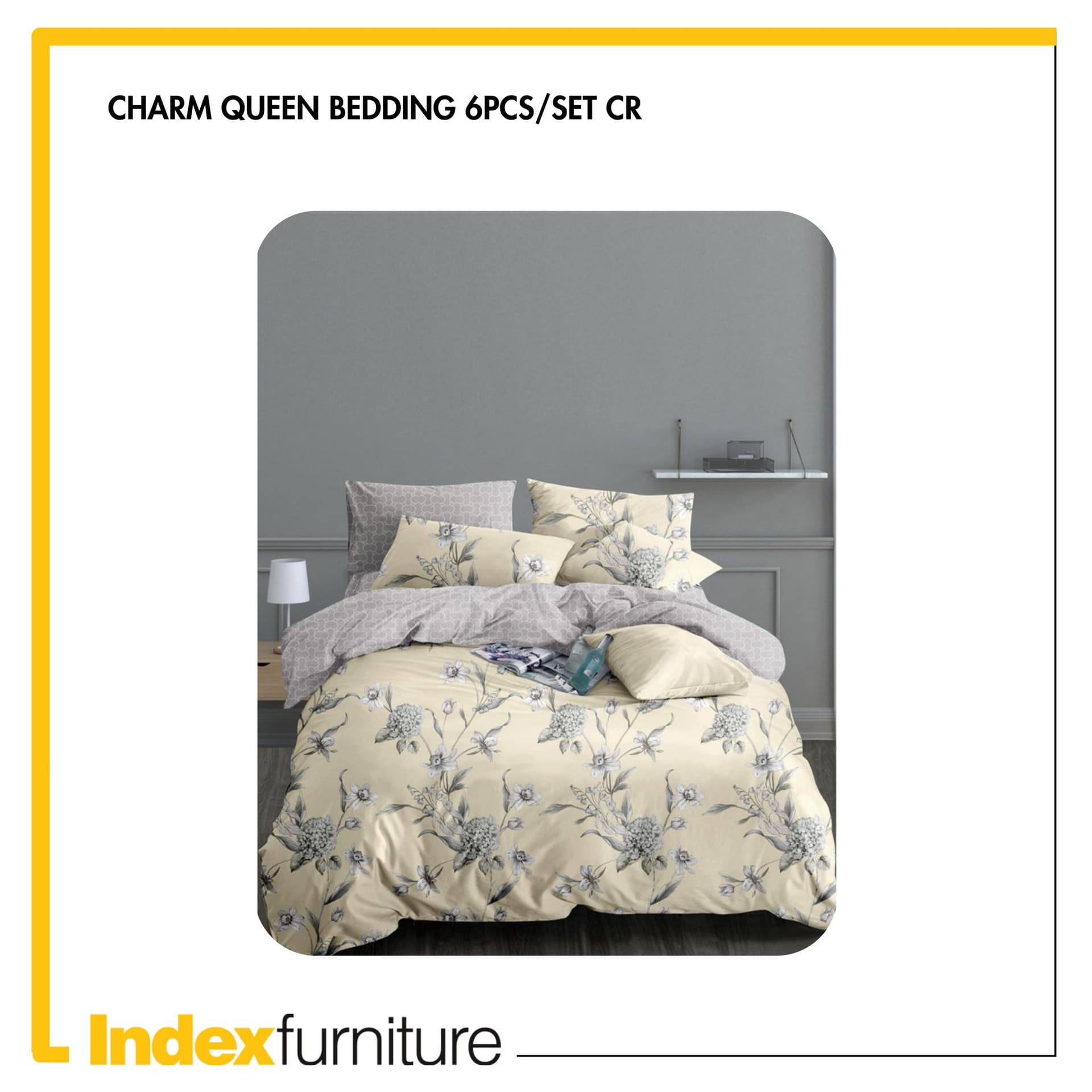 Charm Queen Bedding 6pcs/set Cr — image 1
