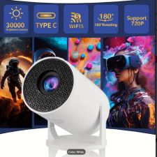 Projector, Full HD 1920x1080, Wi-Fi, Remote Control Adjustable -7988070