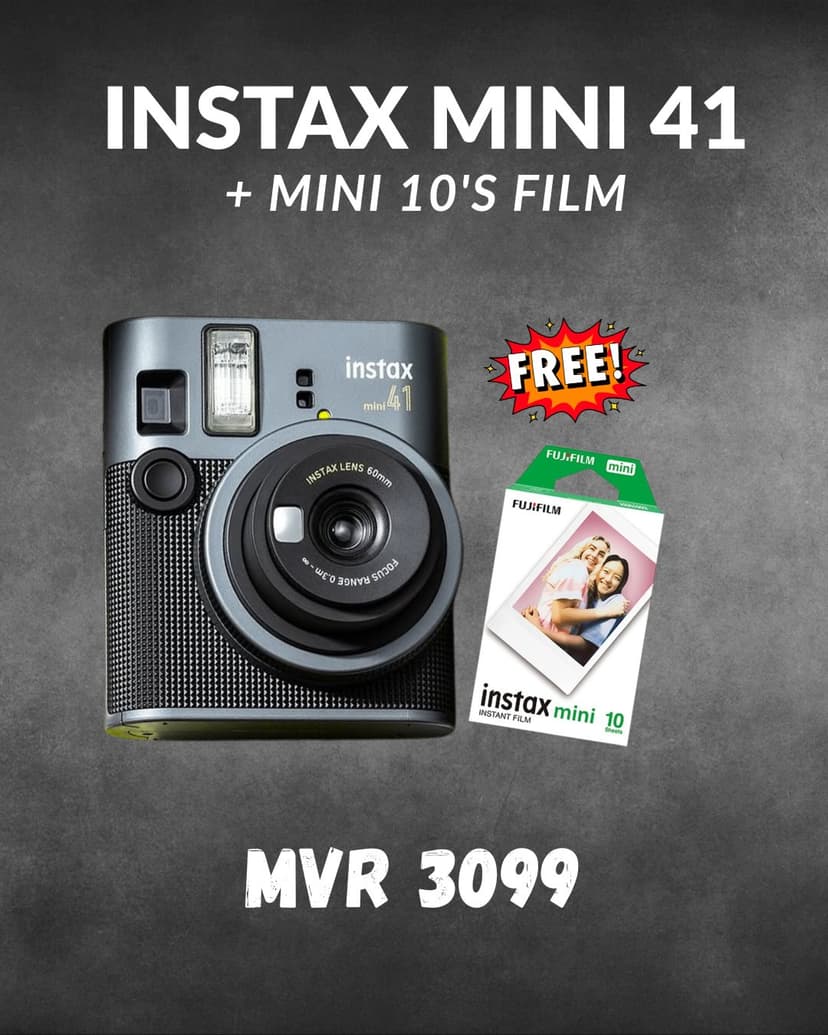 Instax Mini 41 + Mini 10’s Film