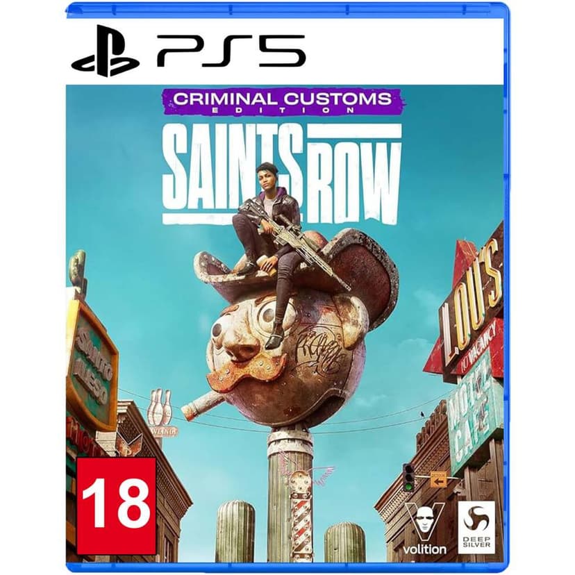 Saints Row Criminal Customs Edition PlayStation PS5 Game Disc