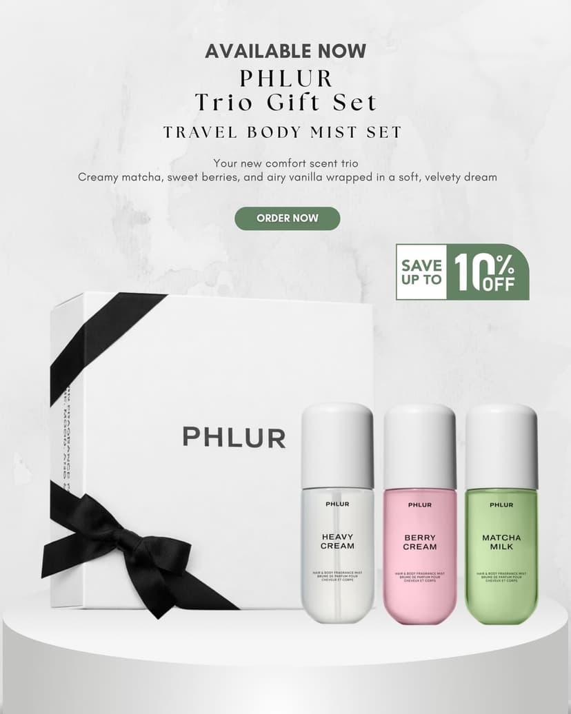Phlur - Travel Body Mist Set - Trio Bundle