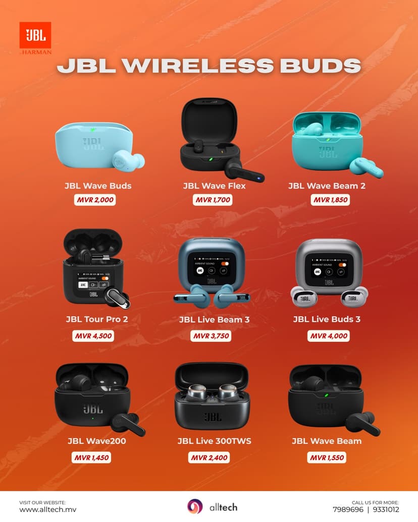 JBL wireless buds