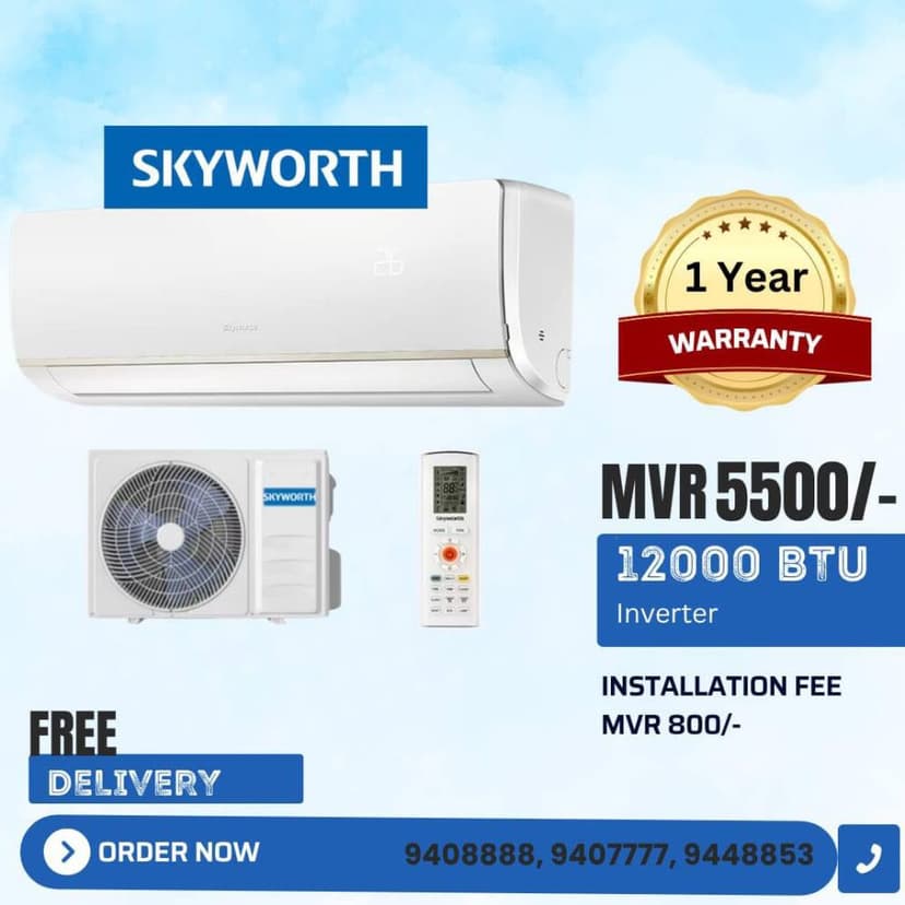 SKYWORTH AICON INVERTER 12000BTU