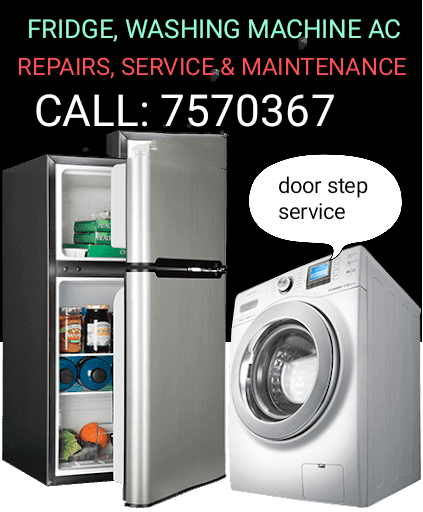 Fridge/Washing machine & A/C Repair Service & Maintaining